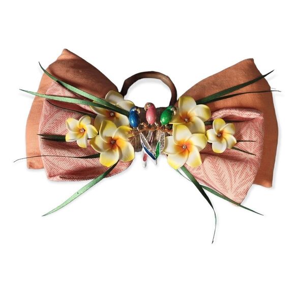 Disney Parks Enchanted Tiki Bow Clip - Picture 1 of 8